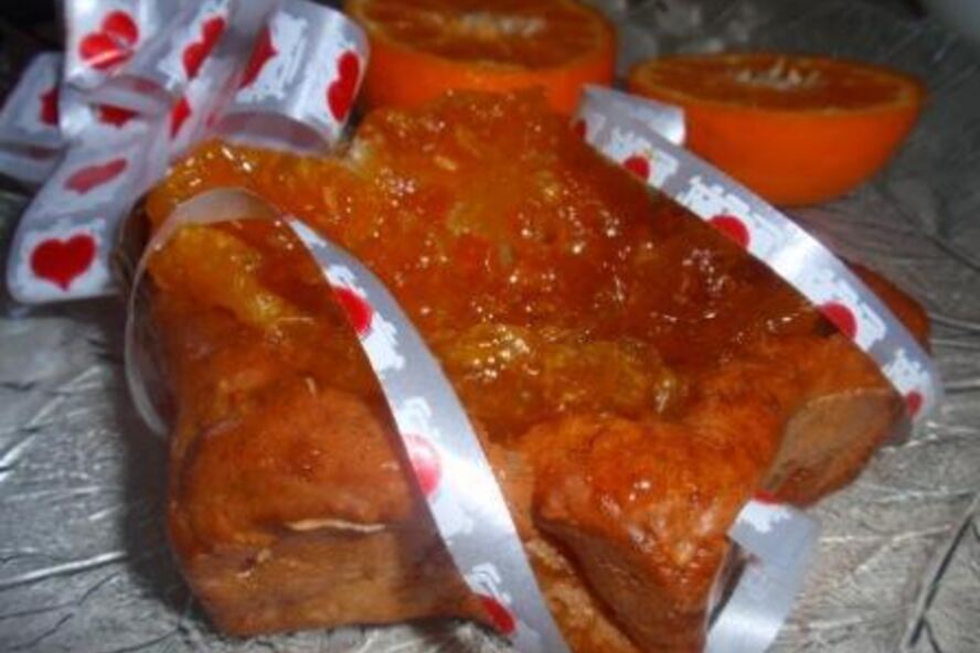 Рецепт бананово-творожные пирожные с мандариновыми цукатами