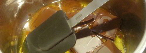 брауни и шоколадный парфе. Шаг 2