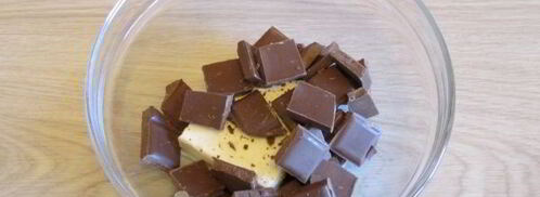 брауни с маскарпоне. Шаг 7