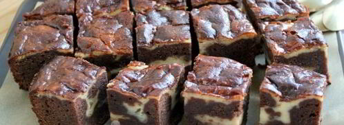 брауни с маскарпоне. Шаг 13