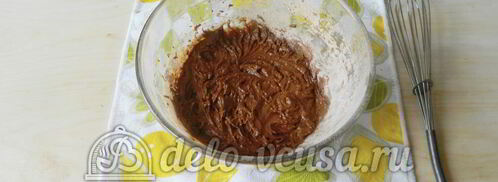 брауни с орехами. Шаг 4