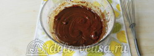 брауни с орехами. Шаг 7