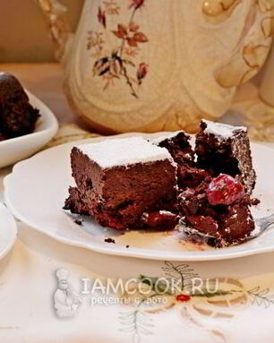 Брауни с вишней