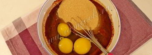 брауни с вишней. Шаг 4