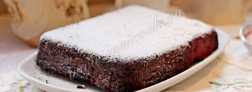 брауни с вишней. Шаг 8