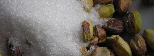 фисташковое пирожное с брусничным семифредо. Шаг 9