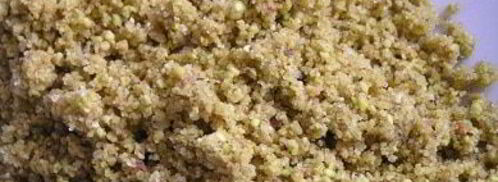 фисташковое пирожное с брусничным семифредо. Шаг 10