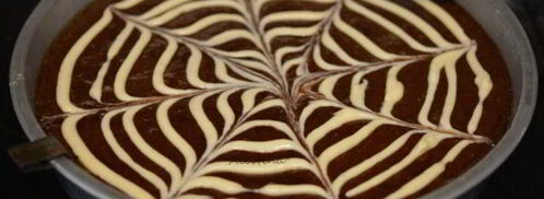 миндальный брауни праздничный. Шаг 6