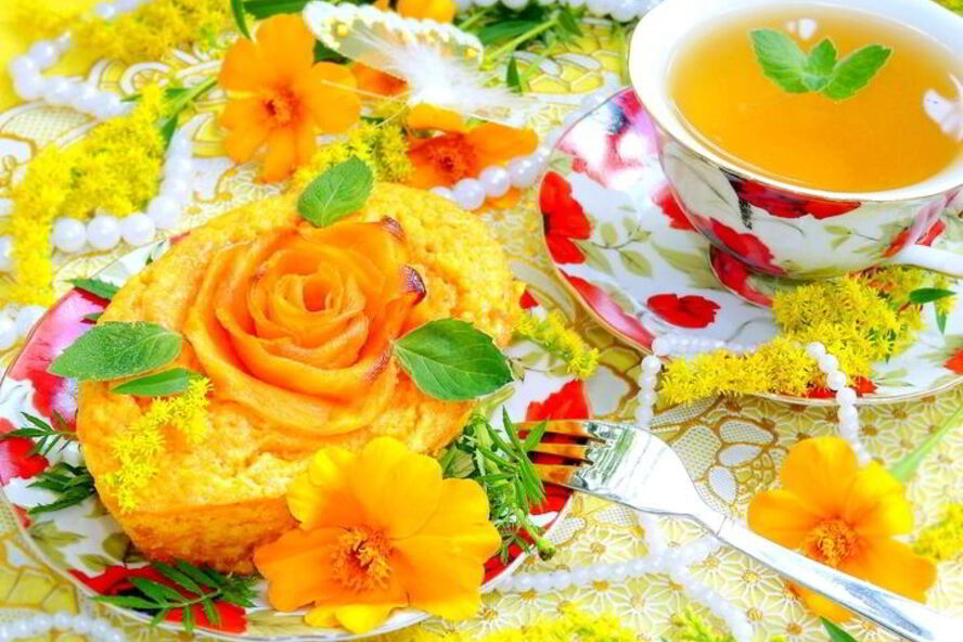 Рецепт морковно-апельсиновое пирожное