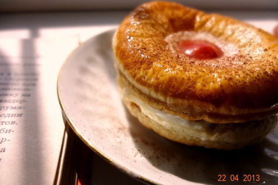 Рецепт нежное слоеное пирожное