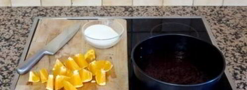 очень апельсиновый брауни. Шаг 8