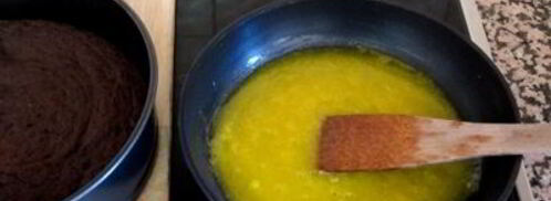 очень апельсиновый брауни. Шаг 9