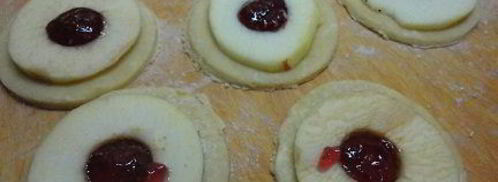 песочные пирожные с яблоками. Шаг 7