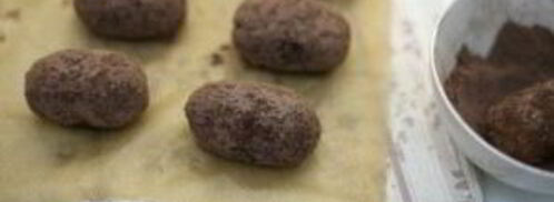 пирожное картошка из бисквита. Шаг 7