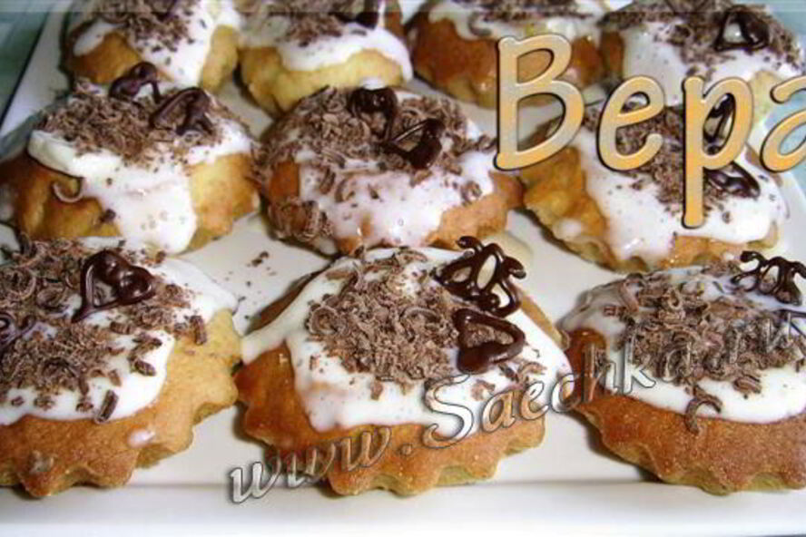 Рецепт пирожное корзиночка с легким сметанным кремом