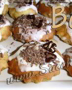 Пирожное Корзиночка с легким сметанным кремом