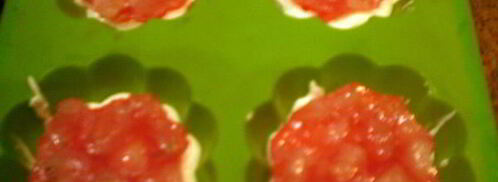 пирожное личи с малиной. Шаг 6