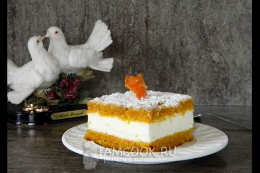 Рецепт пирожное любовь-морковь