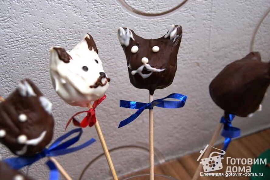 Рецепт пирожное на палочках cake-pops