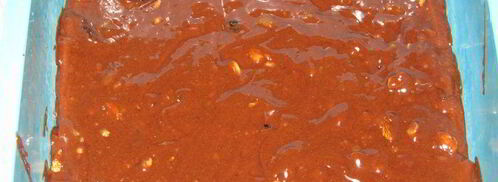 пирожное с черносливом, изюмом и орехами. Шаг 3