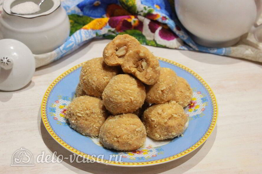 Рецепт пирожные из печенья и сгущенки