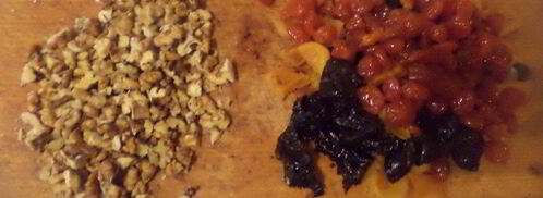 пирожные из песочного теста с сухофруктами. Шаг 3