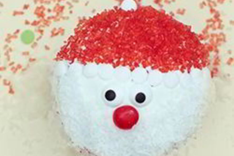 Рецепт пирожные капкейки дед морозы