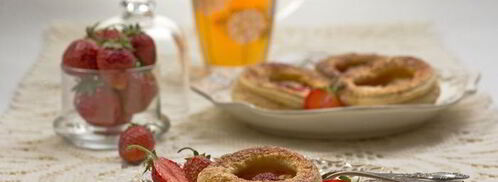 пирожные с клубникой. Шаг 6