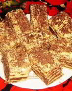 Пирожные шоколадно-медовые