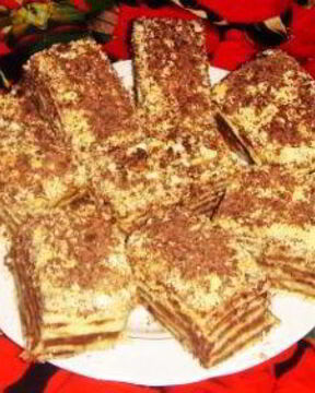 Пирожные шоколадно-медовые