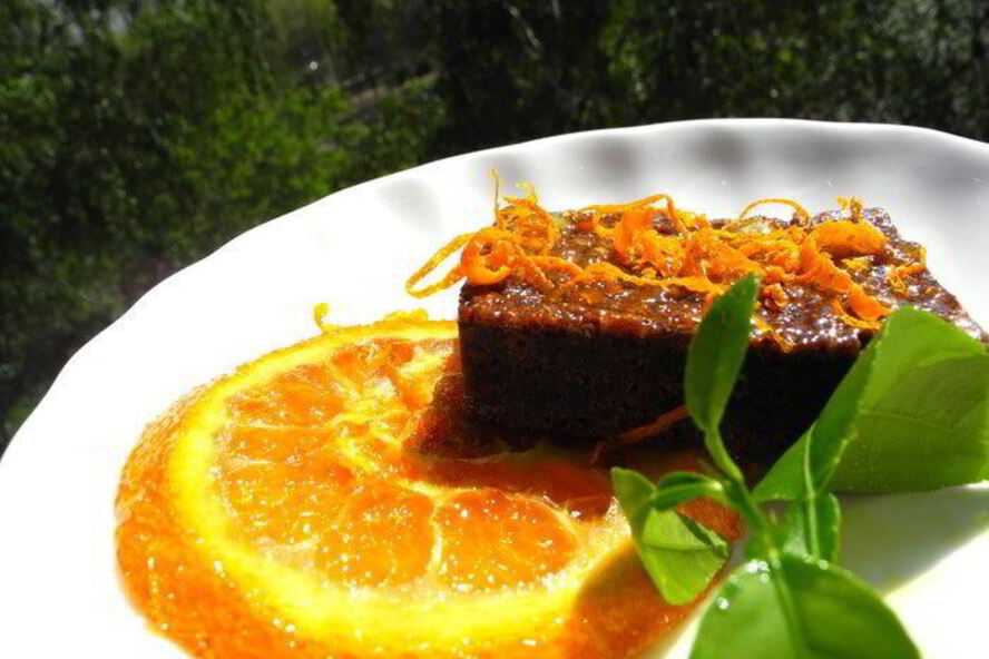 Рецепт шоколадно-апельсиновые пирожные летим