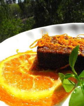 Шоколадно-апельсиновые пирожные Летим