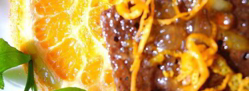 шоколадно-апельсиновые пирожные летим. Шаг 8