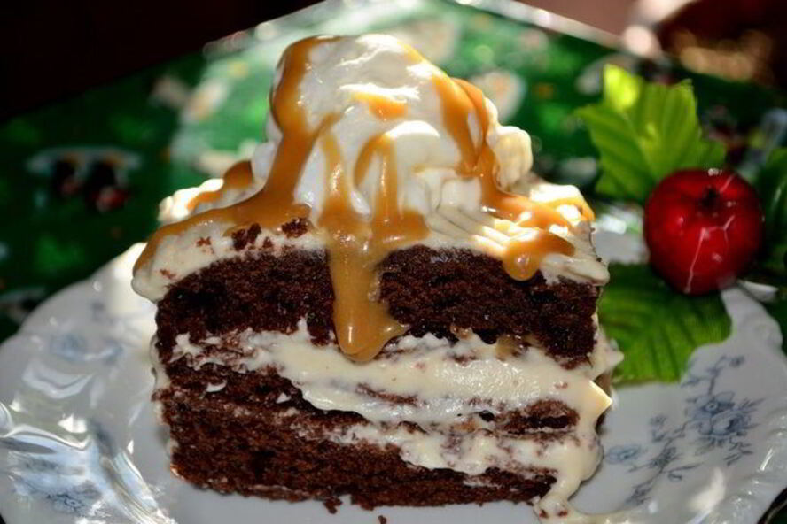 Рецепт шоколадно-карамельный брауни