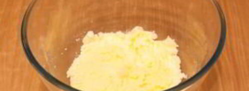 цитрусовые пирожные валентинки с фруктами. Шаг 3