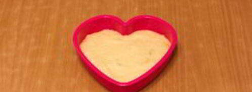 цитрусовые пирожные валентинки с фруктами. Шаг 8