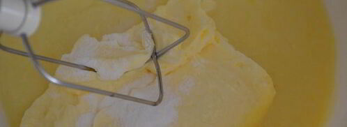 воздушное миндальное пирожное с ванильным ароматом. Шаг 9