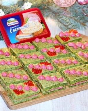 Закусочные пирожные с сыром