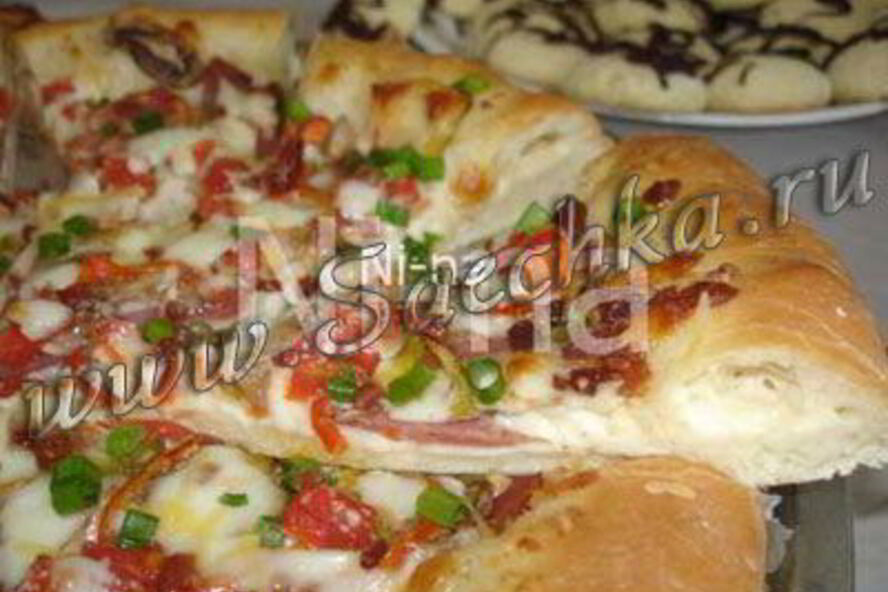 Рецепт белая пицца