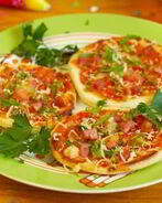 Быстрая мини-пицца