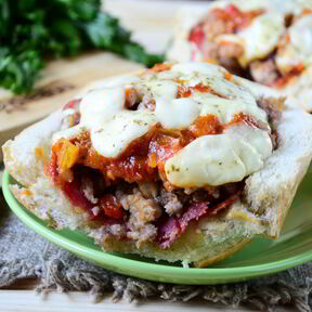 Пицца с фаршем