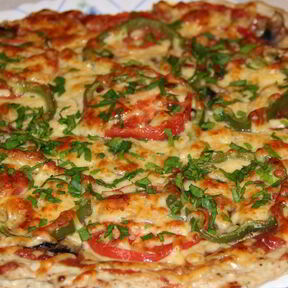 Пицца с курицей