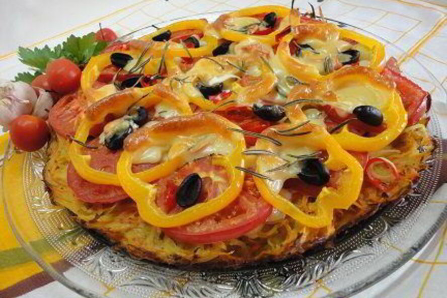 Рецепт картофельная пицца лето