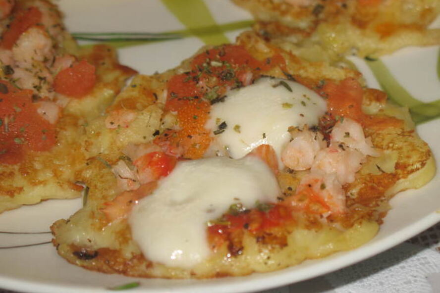 Рецепт мини-пицца на завтрак