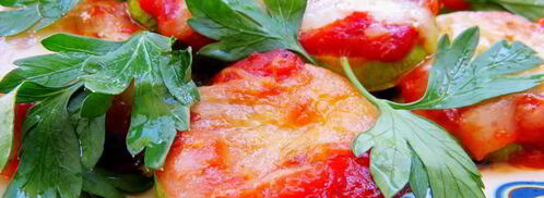 мини-пиццы на кабачке. Шаг 4