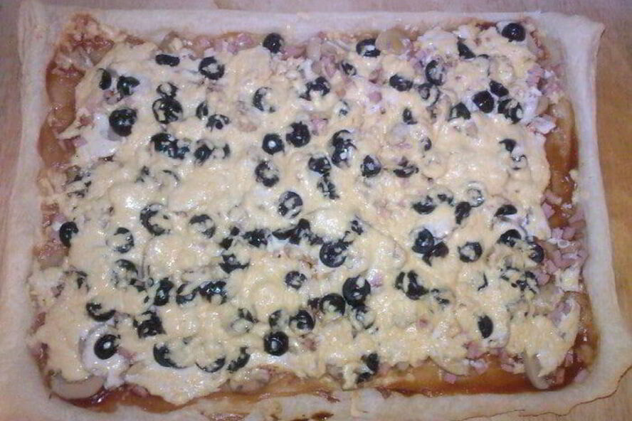 Рецепт моя любимая пицца