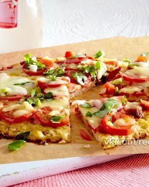 Нежнейшая пицца без муки