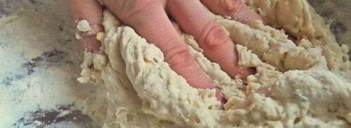 пикантная пицца с чоризо и тремя сырами. Шаг 4