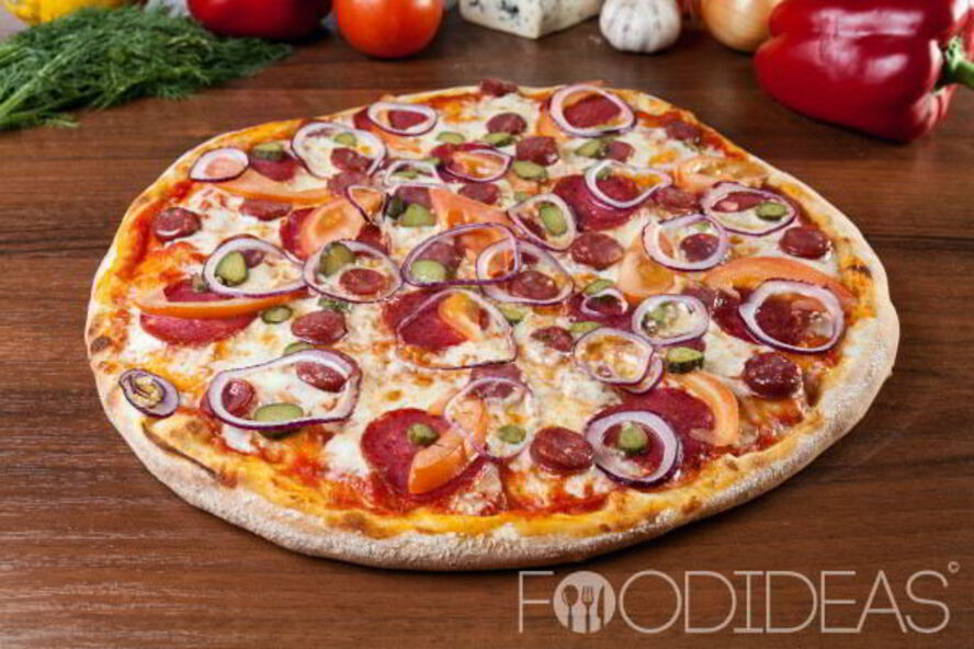 Рецепт пицца баварская