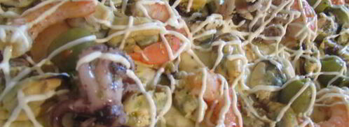 пицца морские жители в сыре. Шаг 4